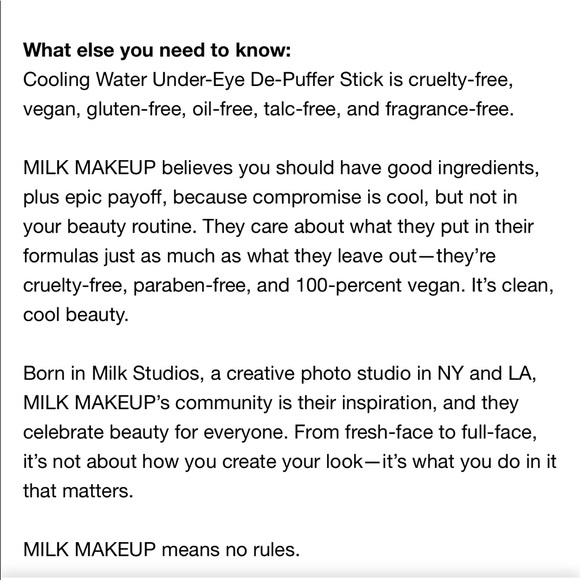 💧 MILK MAKEUP Cooling Water Full-Size - NEW 💧 - Picture 6 of 6